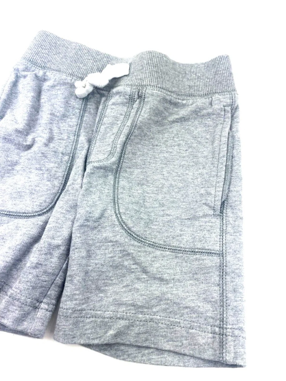 Carter's Boys Shorts Size 6 Elastic Waist Pockets Gray Cotton Children Kids